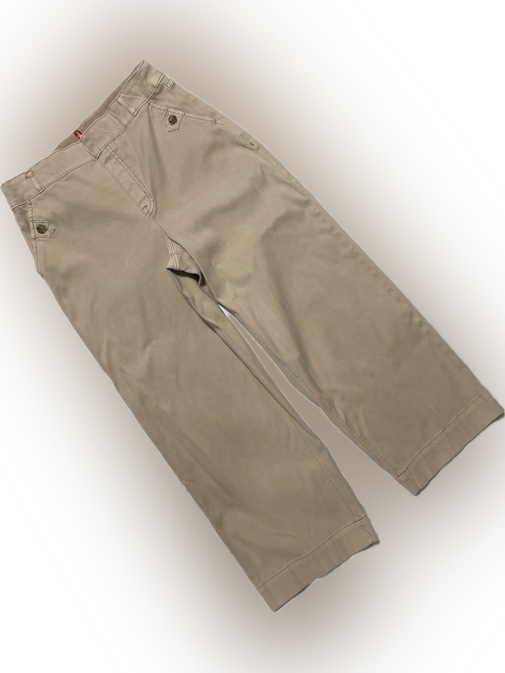 SPANX Wide-Leg Crop Pants in pale pink